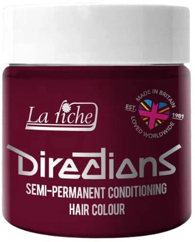 Farba kremowa bez utleniacza do włosów La Riche Directions Semi-Permanent Conditioning Hair Colour Rubine 88 ml (5034843001141) - obraz 1