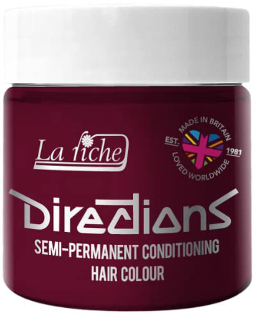 Farba kremowa bez utleniacza do włosów La Riche Directions Semi-Permanent Conditioning Hair Colour Rubine 88 ml (5034843001141) - obraz 1