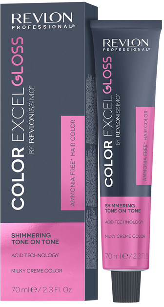 Farba kremowa z utleniaczem do włosów Revlon Professional Revlonissimo Color Excel Gloss 11 Silver Ash 70 ml (8007376050563) - obraz 1