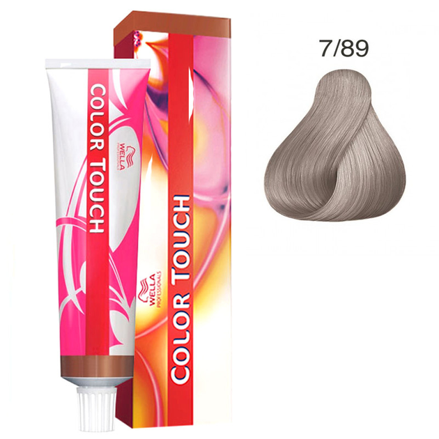 Крем-фарба для волосся з окислювачем Wella Color Touch Rich Naturals Hair Colour Shade 7/89 60 мл (8005610528748) - зображення 1