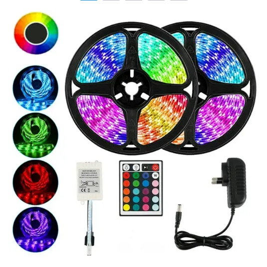 Яркая светодиодная Led лента 5050 Rgb для помещений и уличного освещения - изображение 11