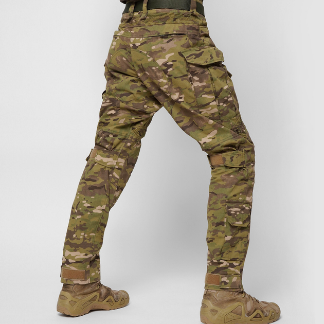 Тактичні штурмові штани UATAC Gen 5.2 XXL Мультикам Дуб з наколінниками - зображення 2