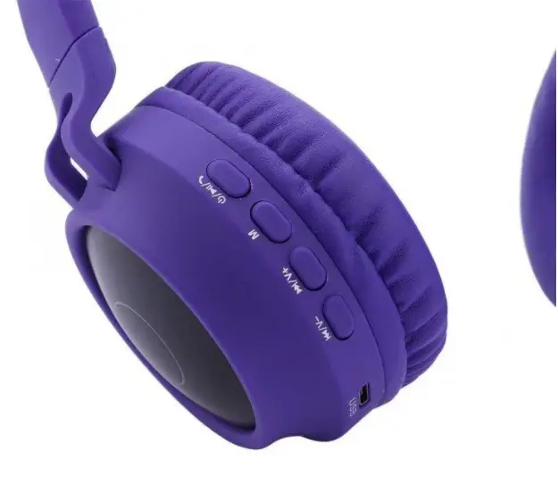 Детские беспроводные Bluetooth наушники с подсветкой Y-47 Cat Ear с ушками - изображение 11