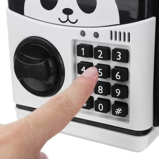 Электронная копилка Панда, детский банкомат с кодовым замком PANDA - изображение 7