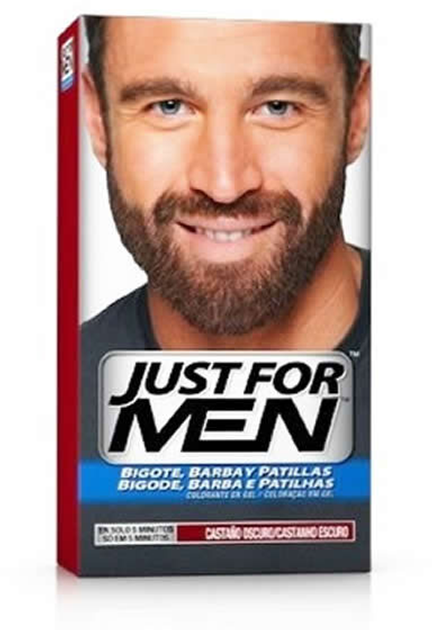 Крем-краска без окислителя Just For Men Mostache And Beard Dark Brown ...