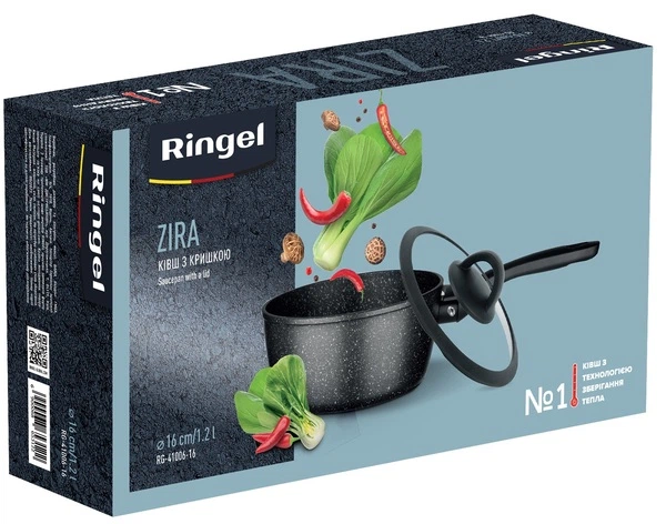 Ковш Ringel Zira 1.2 л (RG-41006-16) - Фото 6 Ковш Ringel Zira 1.2 л (RG-41006-16) - изображение 6