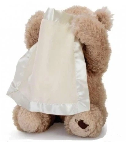 Детская интерактивная игрушка плюшевый мишка Peekaboo Bear, 30 см - изображение 2