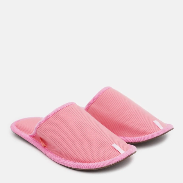 Женские домашние тапочки с закрытым носком FX shoes 18033 40-41 26.5 см Розовые (2820000017956) - Фото 2 Женские домашние тапочки с закрытым носком FX shoes 18033 40-41 26.5 см Розовые (2820000017956) - изображение 2