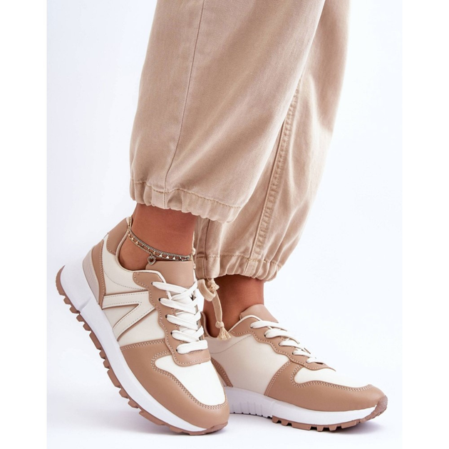 Sneakersy damskie Kabama 40 Beżowe (5905677649529) - obraz 3