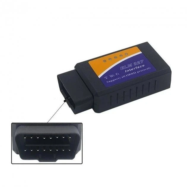 Сканер для диагностики автомобиля OBD2 ELM327 WI-FI, диагностический адаптер - изображение 3