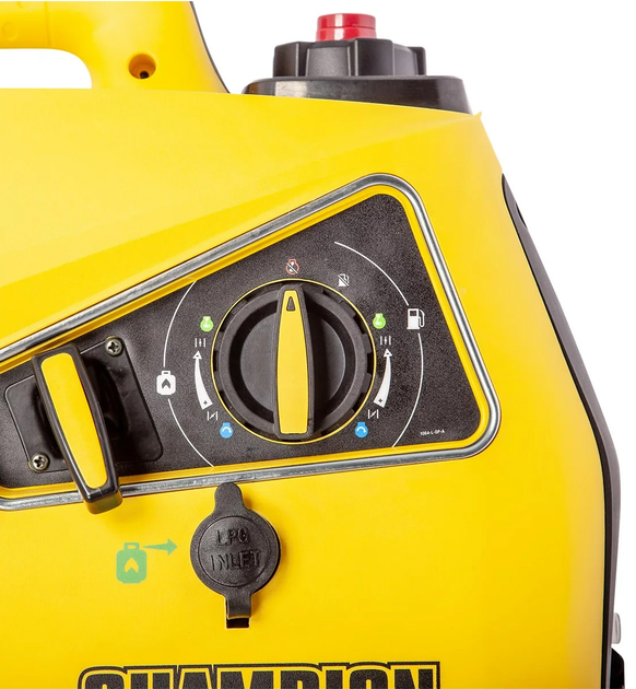 Inwerterowy generator benzynowy Champion The Mighty Atom LPG Dual Fuel 2000 W 1.6/2 kW (82001I-E-DF-EU) - obraz 10