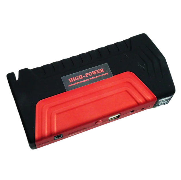Пуско-зарядное автомобильное устройство High Power 20b 20000 mAh 4хUSB + Фонарик + Компрессор (3_01139) - изображение 2