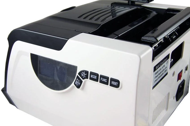 Счетчик банкнот Bill Counter RIAS GR-6200 c детектором UV Black (2_009521) - Фото 3 Счетчик банкнот Bill Counter RIAS GR-6200 c детектором UV Black (2_009521) - изображение 3