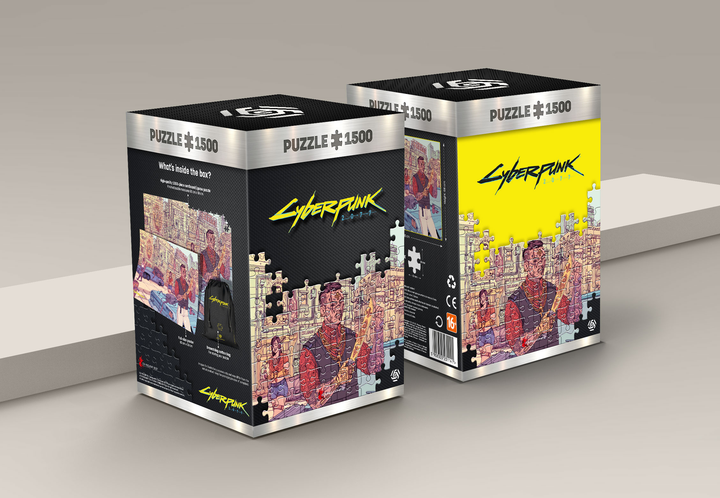 Puzzle Good Loot Cyberpunk 2077 Valentinos 1500 elementów (5908305231141) - obraz 5