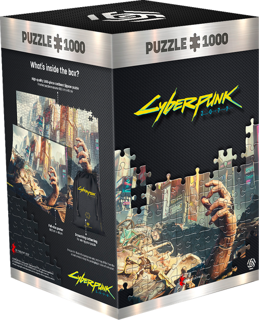 Puzzle Good Loot Cyberpunk 2077 Hand 1000 elementów (5908305231158) - obraz 3
