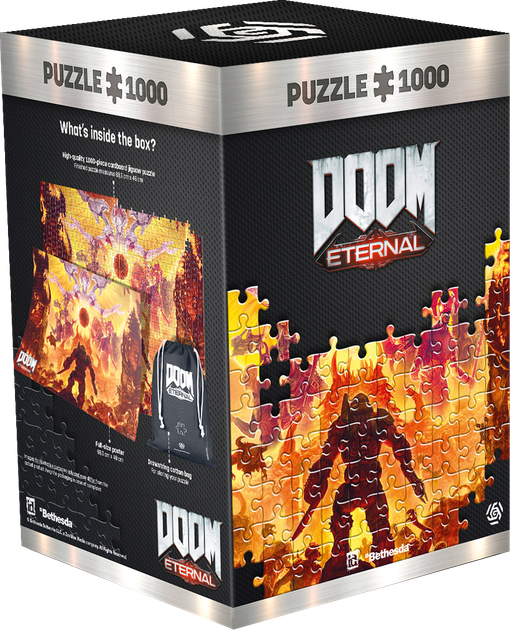 Puzzle Good Loot Doom Eternal Maykr 1000 elementów (5908305231189) - obraz 3