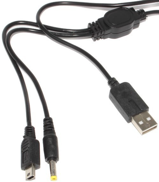 USB кабель для Sony psp FAT SLIM два в одном зарядное + синхронизация ...