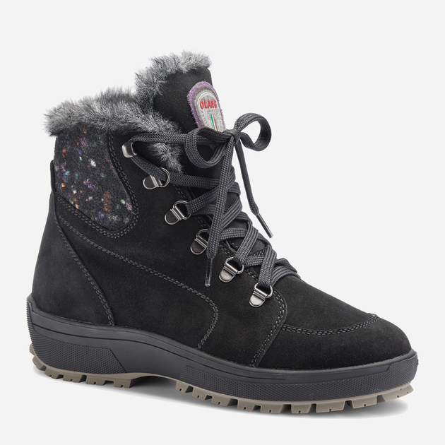Zimowe buty trekkingowe damskie wysokie Olang Anency.Tex 81 41 26.8 cm Czarne (8026556639930) - obraz 1