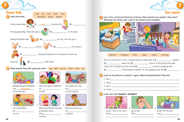 Тетрадь Smart Junior for UKRAINE НУШ 4 Workbook with QR code - изображение 3