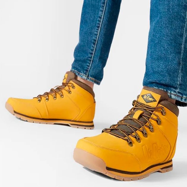 Чоловічі зимові черевики Lee Cooper LCJ-21-01-0706M 43 28.5 см Кемел (5904292100989) - зображення 2