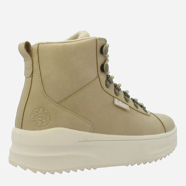 Жіночі зимові черевики високі Lee Cooper LCJ-23-31-3026L 36 23.5 см Бежеві (5904292135448) - зображення 4