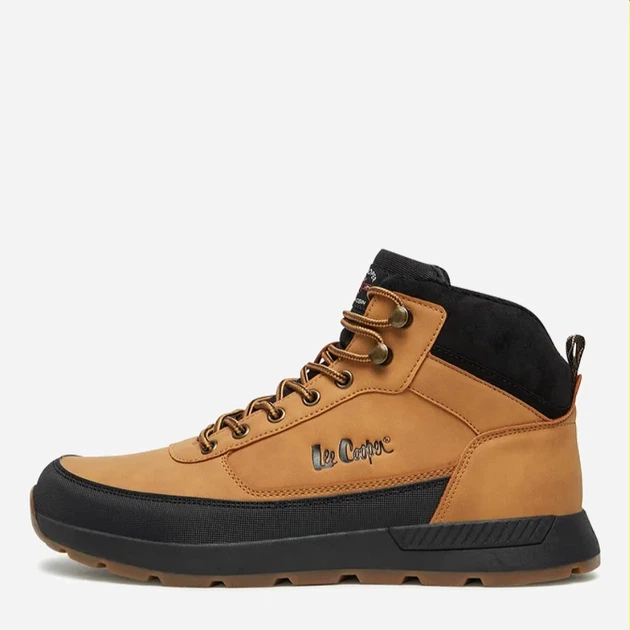 Zimowe buty trekkingowe męskie niskie Lee Cooper LCJ-23-31-3047M 43 28.5 cm Brązowe (5904292137633) - obraz 3