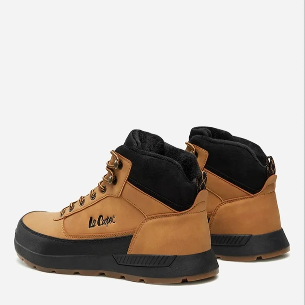 Zimowe buty trekkingowe męskie niskie Lee Cooper LCJ-23-31-3047M 43 28.5 cm Brązowe (5904292137633) - obraz 4