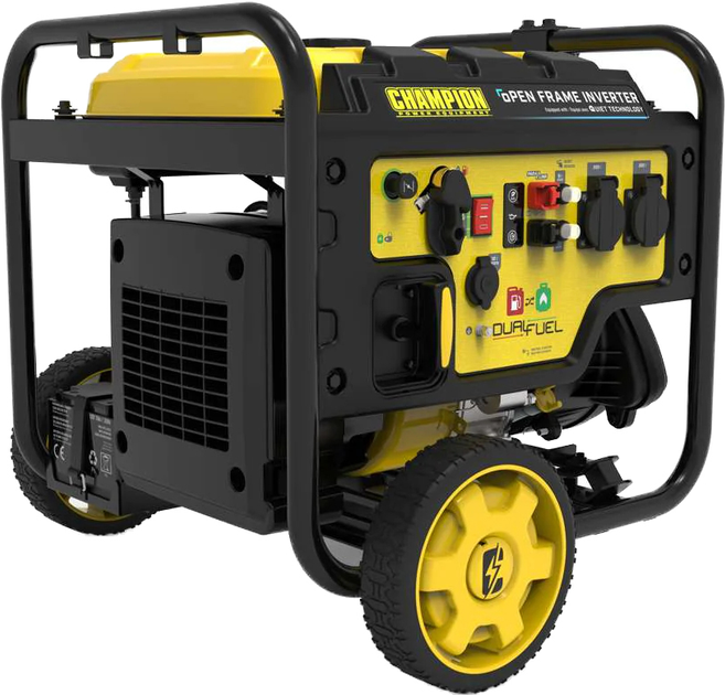 Generator benzynowy Champion LPG Dual Fuel 3600 W 3.3/3.6 kW (CPG4000DHY-DF-EU) - obraz 4