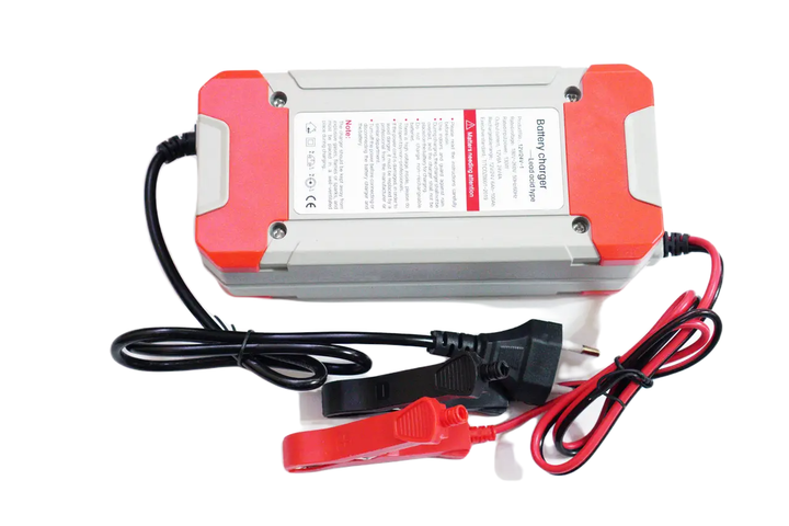 Зарядное устройство для автомобильного аккумулятора RIAS 12V 8A / 24V 4A с LCD экраном (3_02592) - изображение 3
