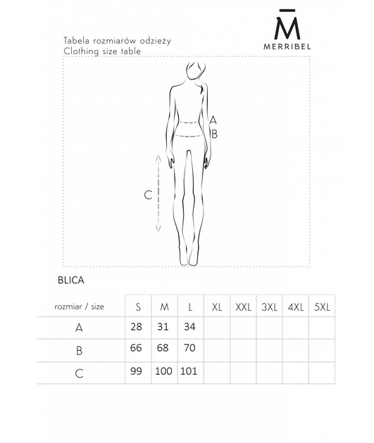 Сукня Merribel Blica S/M Рожева (5907621630959) - зображення 5
