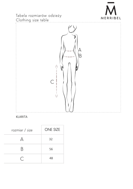 Spódnica plisowana damska krótka Merribel Klarita One size Różowa (5907621631017) - obraz 5