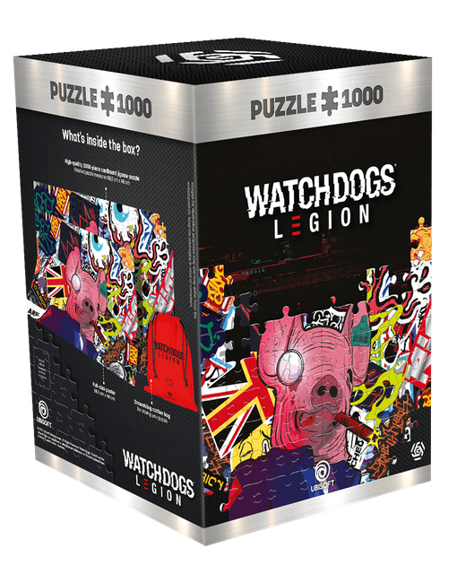 Пазли Good Loot Watch Dogs Legion Pig Mask 1000 елементів (5908305233886) - зображення 4