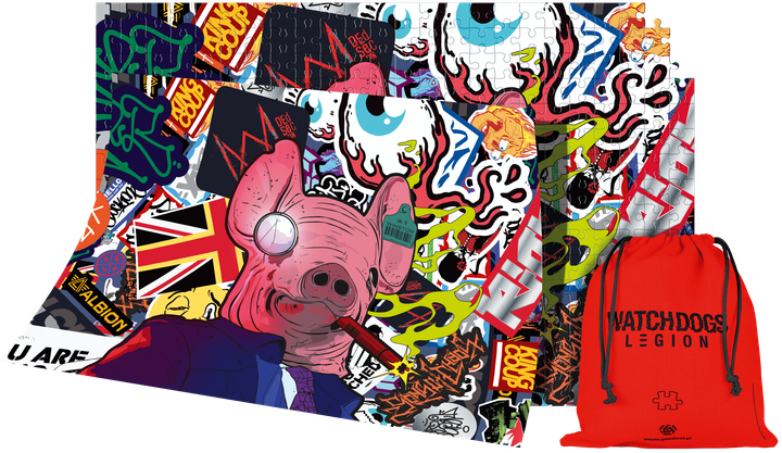 Пазли Good Loot Watch Dogs Legion Pig Mask 1000 елементів (5908305233886) - зображення 6