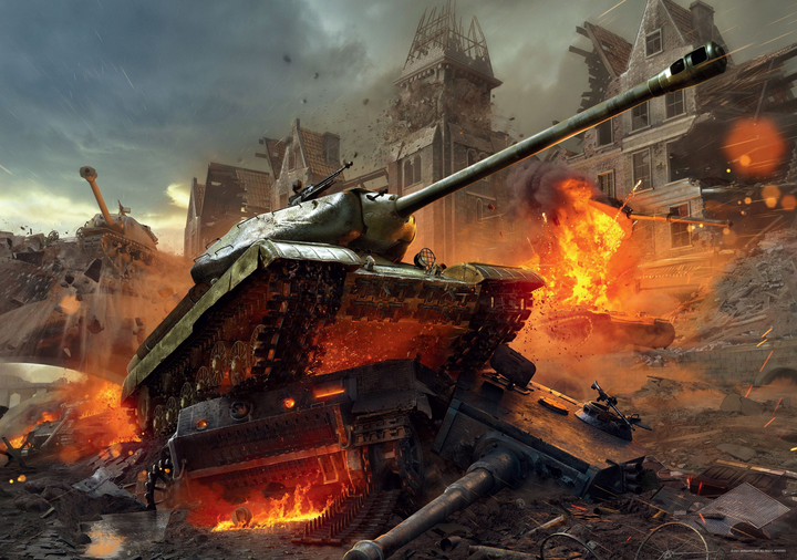 Пазли Good Loot World of Tanks New Frontiers 1000 елементів (5908305235330) - зображення 6