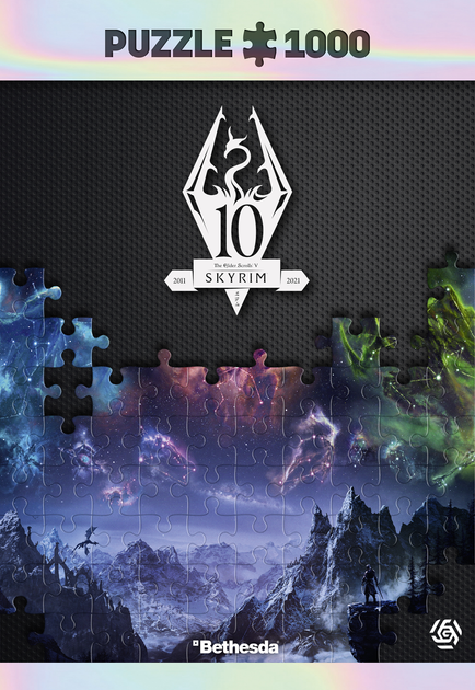 Пазли Good Loot Skyrim 10th Anniversary 1000 елементів (5908305236603) - зображення 2