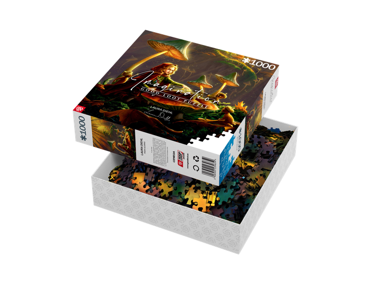 Puzzle Good Loot Imagination Laura Diehl Żołędziowa wróżka 1000 elementów (5908305239659) - obraz 7