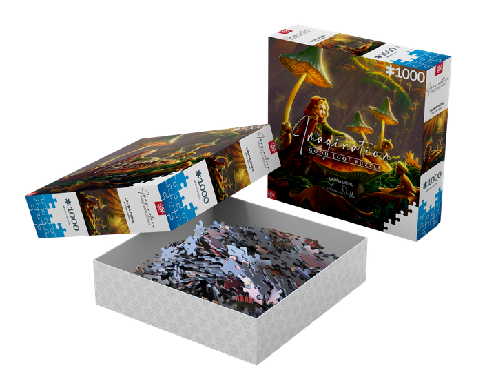 Puzzle Good Loot Imagination Laura Diehl Żołędziowa wróżka 1000 elementów (5908305239659) - obraz 9