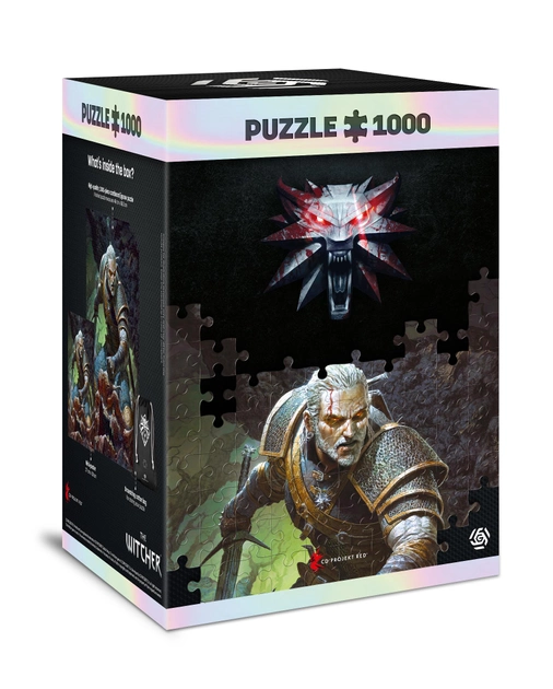 Puzzle Good Loot Wiedźmin Dark World premium 1000 elementów (5908305240464) - obraz 2