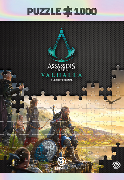 Puzzle Good Loot Assassins Creed Valhalla Vista of England premium 1000 elementów (5908305240457) - obraz 1