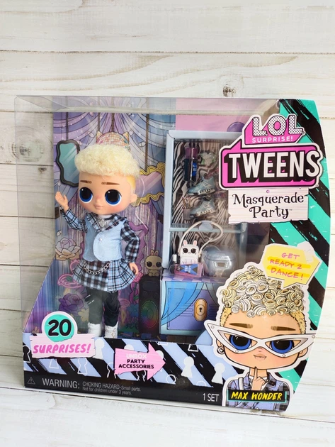 Кукла L.O.L. Surprise! Tweens Masquerade Party Max Wonder – ЛОЛ
