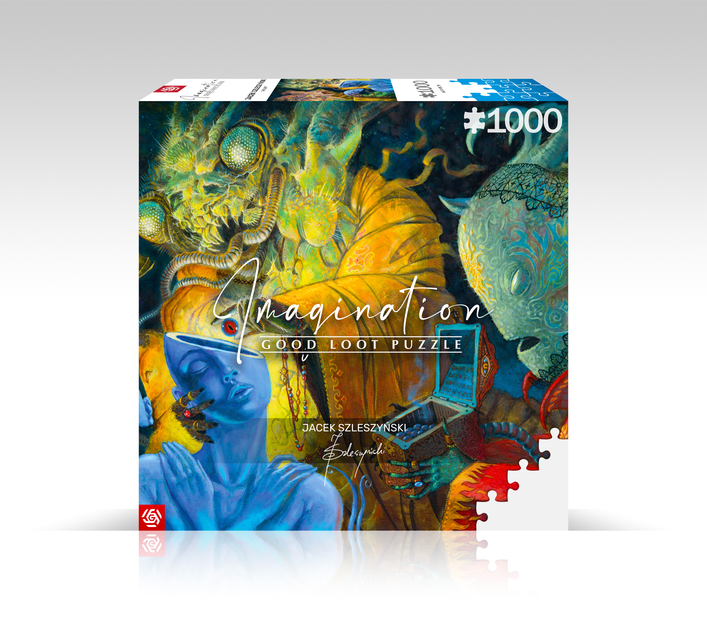 Puzzle Good Loot Imagination Jacek Szleszyński Dar 1000 elementów (5908305242956) - obraz 5