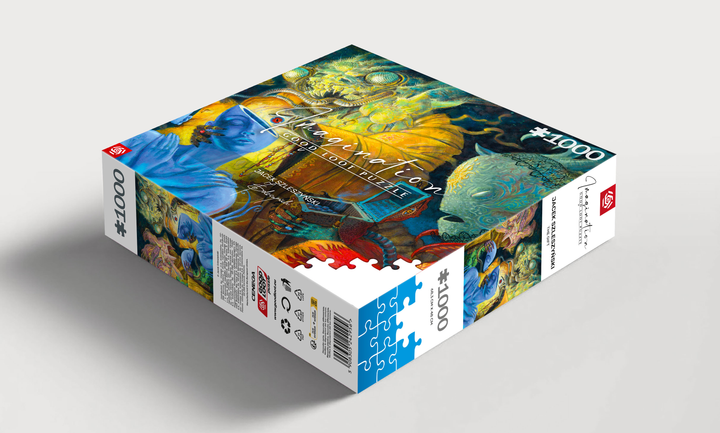 Puzzle Good Loot Imagination Jacek Szleszyński Dar 1000 elementów (5908305242956) - obraz 6