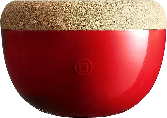 Емкость для хранения овощей и фруктов с крышкой Emile Henry Storage 27 см красная (348764) - Фото 2 Емкость для хранения овощей и фруктов с крышкой Emile Henry Storage 27 см красная (348764) - изображение 2