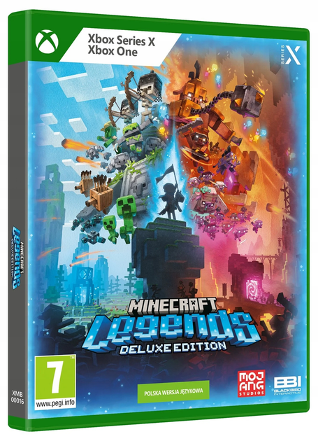 Gra Xbox One Minecraft Legends Deluxe Edition (Blu-ray) (0196388152384) - obraz 1