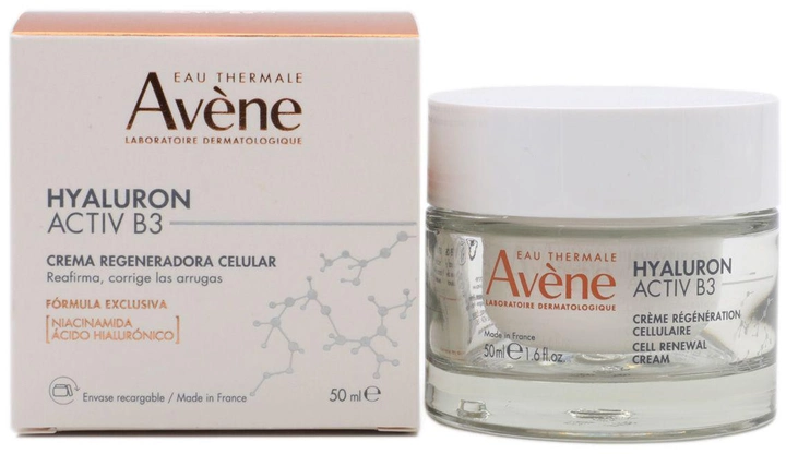Krem do twarzy Avene Hyaluron Activ B3 Cell Regenerating Cream 50 ml (3282770153170) - obraz 2