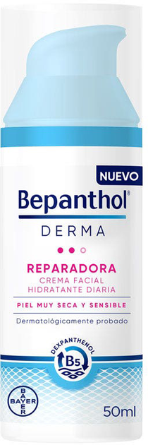 Крем для обличчя Bepanthol Daily Face Cream 50 мл (8470001982711) - зображення 1