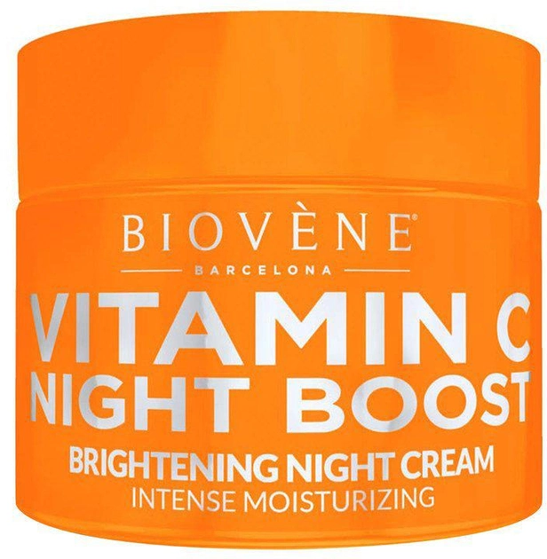 Крем для обличчя Biovene Vitamin C Night Boost Brightening Night Cream Intense Moisturizing 50 мл (8436575095011) - зображення 1