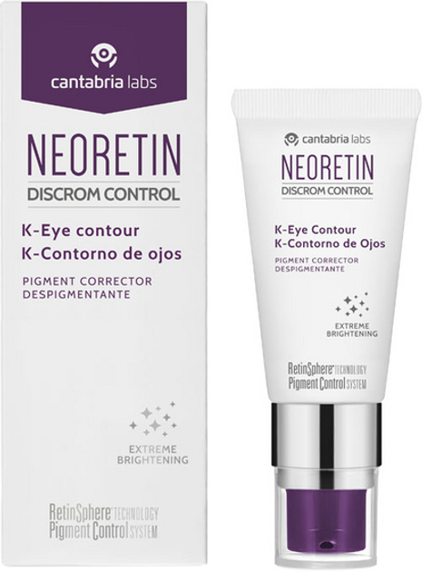 Krem wokół oczu Cantabria Labs Neoretin Discrom Control K-Eye Contour 15 ml (8470002076754) - obraz 1