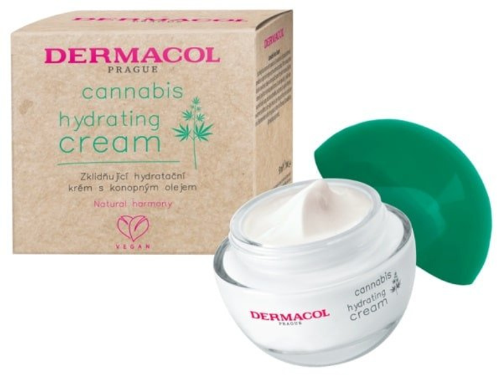 Крем для обличчя Dermacol Cannabis Hydrating Cream 50 мл (8595003120647) - зображення 1