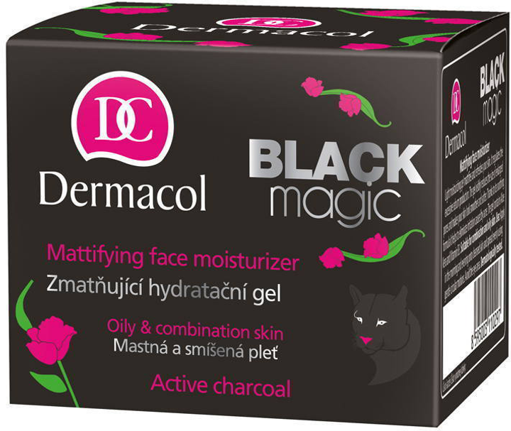 Krem do twarzy Dermacol Black Magic Mattifying Face Moisturizer 50 ml (8595003110297) - obraz 2